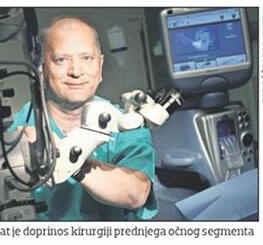 Profesoru Gabriću dodjeljena nagrada za posebni doprinos u oftalmologiji