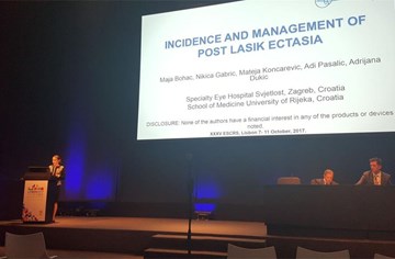 Our doctors at the most prominent European Cataract and Refractive Surgery Meeting