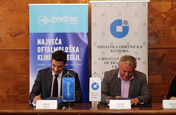Potpisan partnerski sporazum Svjetlosti i Hrvatske obrtničke komore