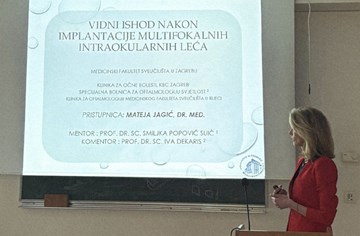 Glückwünsche an Dr. sc. Mateja Jagić