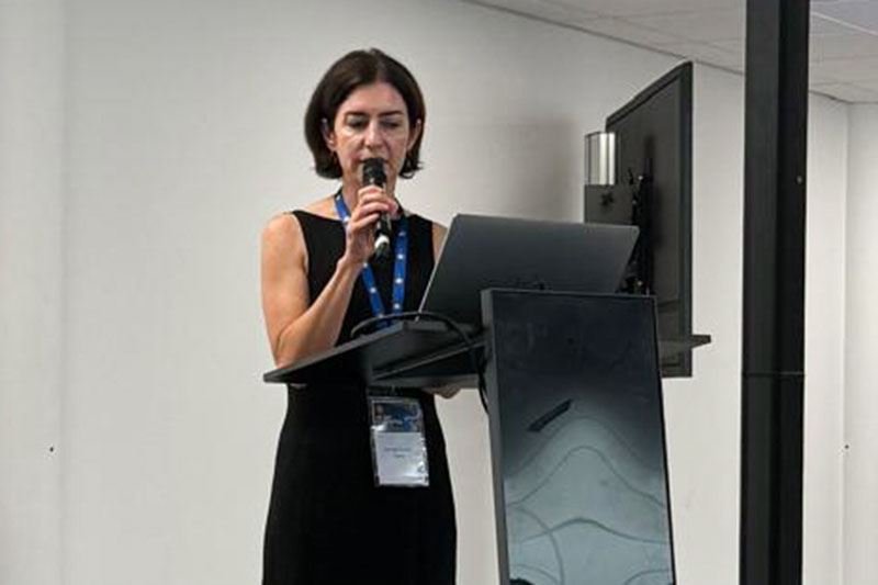 Assistenzprof. Maja Bohač, MD, PhD beim 30. Jubiläums-Ophta News Kongress in Nizza