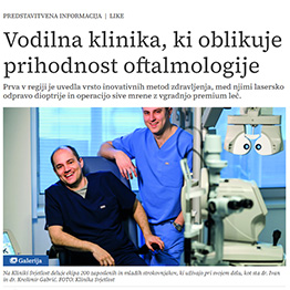 Braća dr. Ivan i dr. Krešimir Gabrić za Delo (Delo Slovenija)