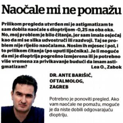 Doktor u kući-  Oftalmologija (Jutarnji list)