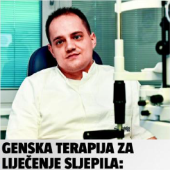 Genska terapija za liječenje sljepila (24sata)