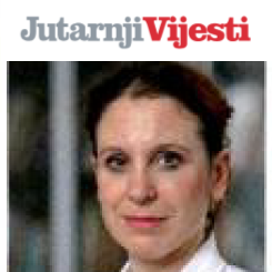 Dr. Maša Mikuličić za Jutarnji list
