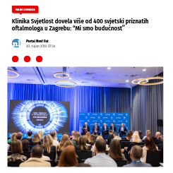 Klinika Svjetlost dovela više od 400 svjetski priznatih oftalmologa u Zagrebu: 