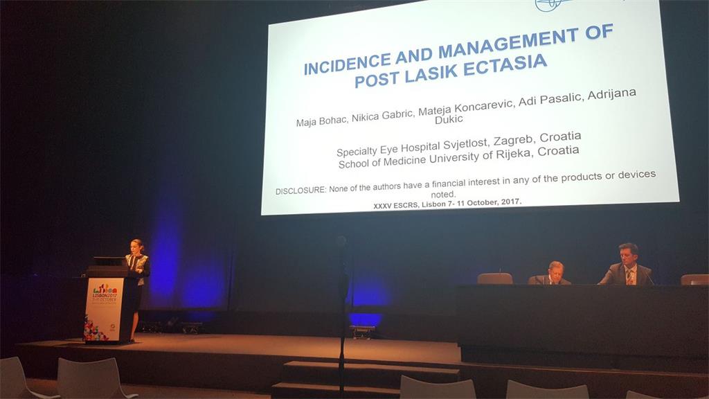 Our doctors at the most prominent European Cataract and Refractive Surgery Meeting