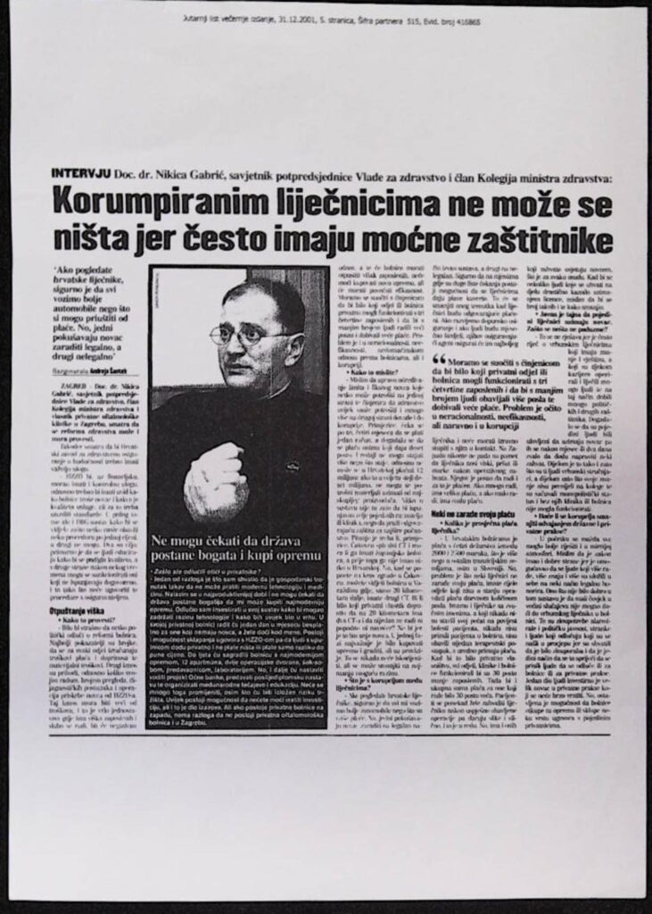 Liječnici moraju imati etiku