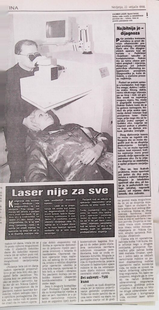 Laser nije za sve (1998.)
