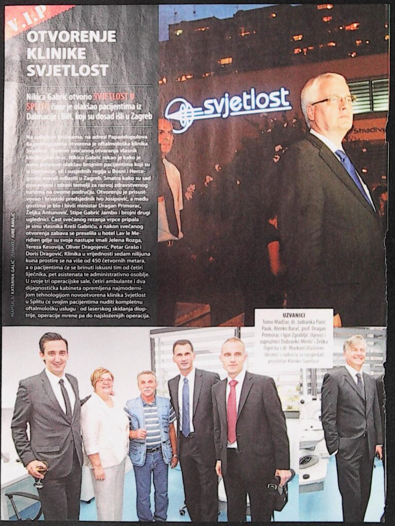 Svjetlost u Splitu (Slobodna Dalmacija)