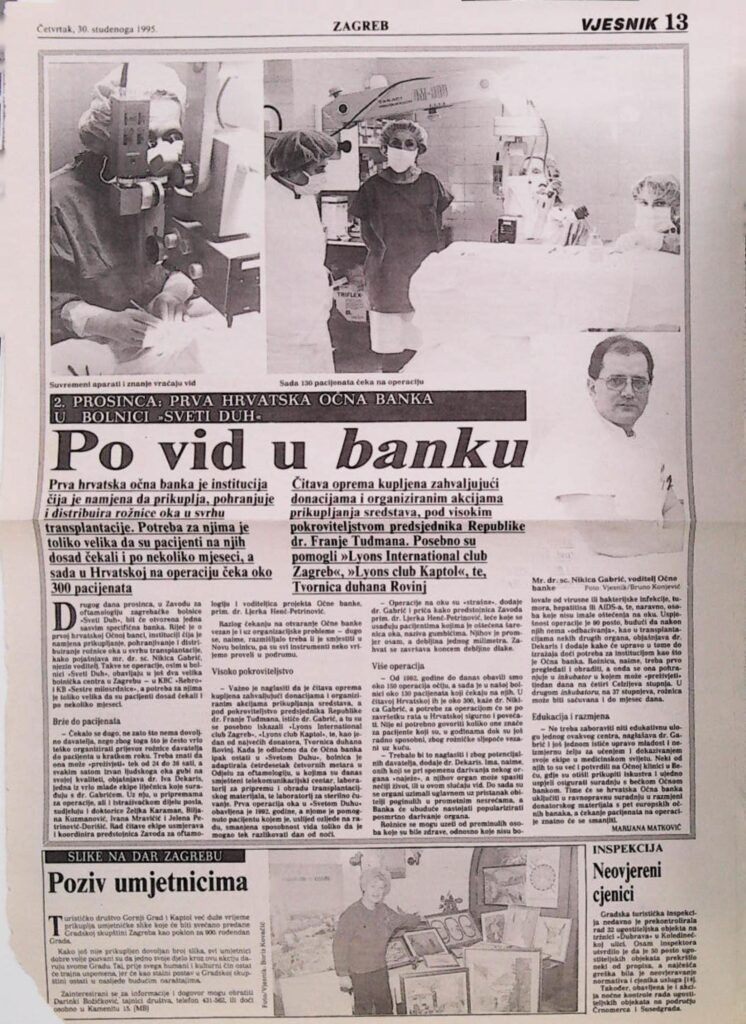 Po vid u banku (Vjesnik, 1995.)