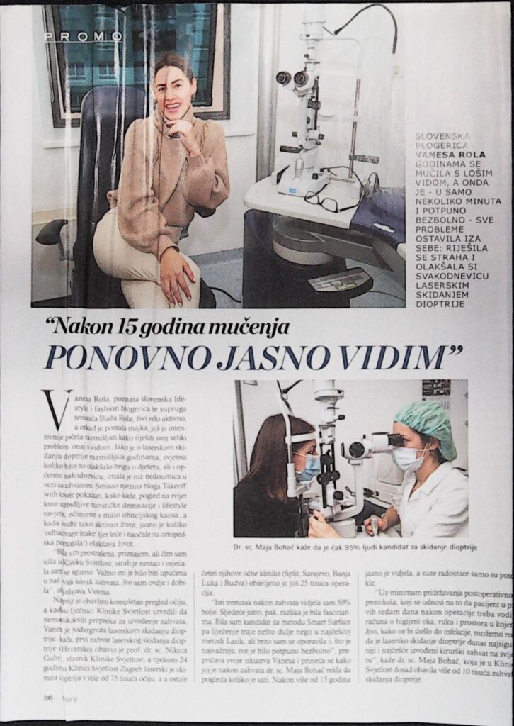 Ponovno jasno vidim (Story)