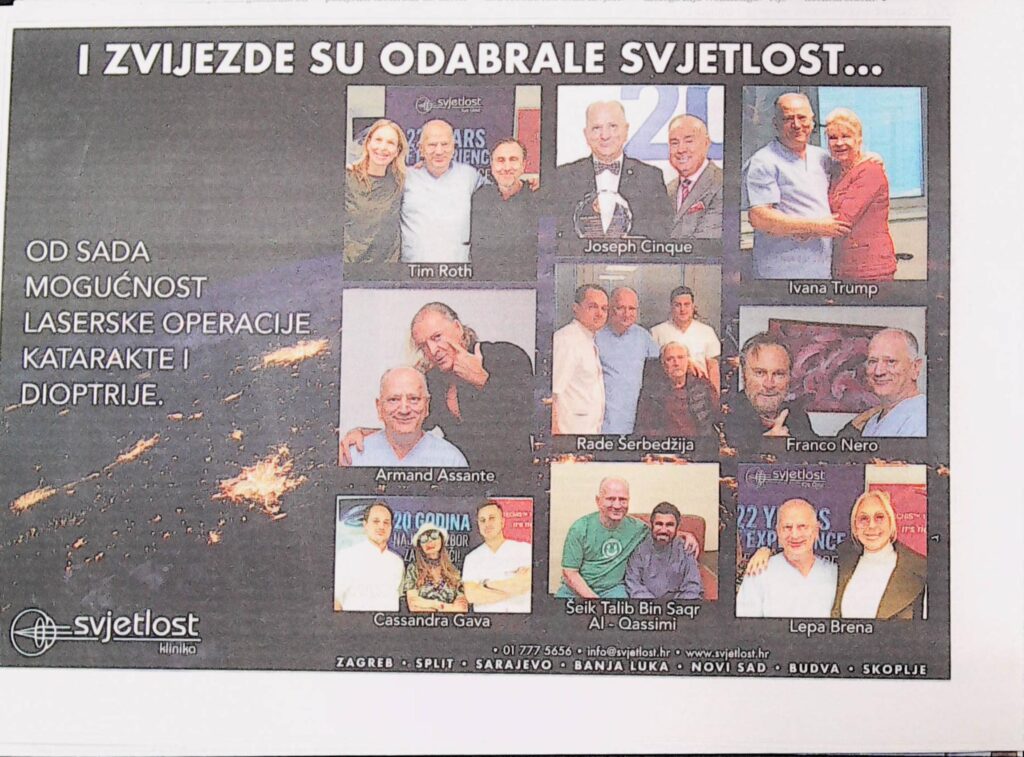 I zvijezde su odabrale Svjetlost