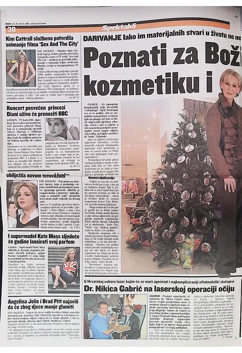 Dr. Nikica Gabrić na laserskoj operaciji očiju